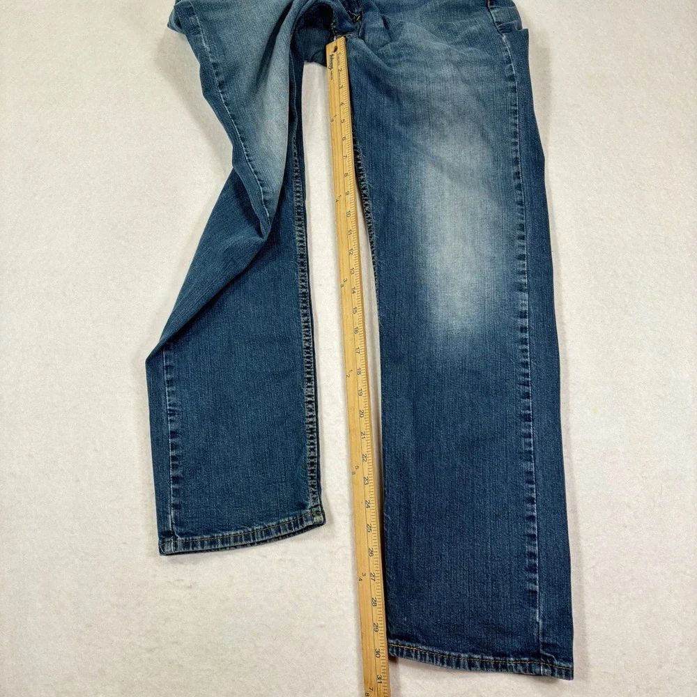 Levis 505 Jeans Mens 36x32 Regular Fit Straight Leg‎ Classic Denim